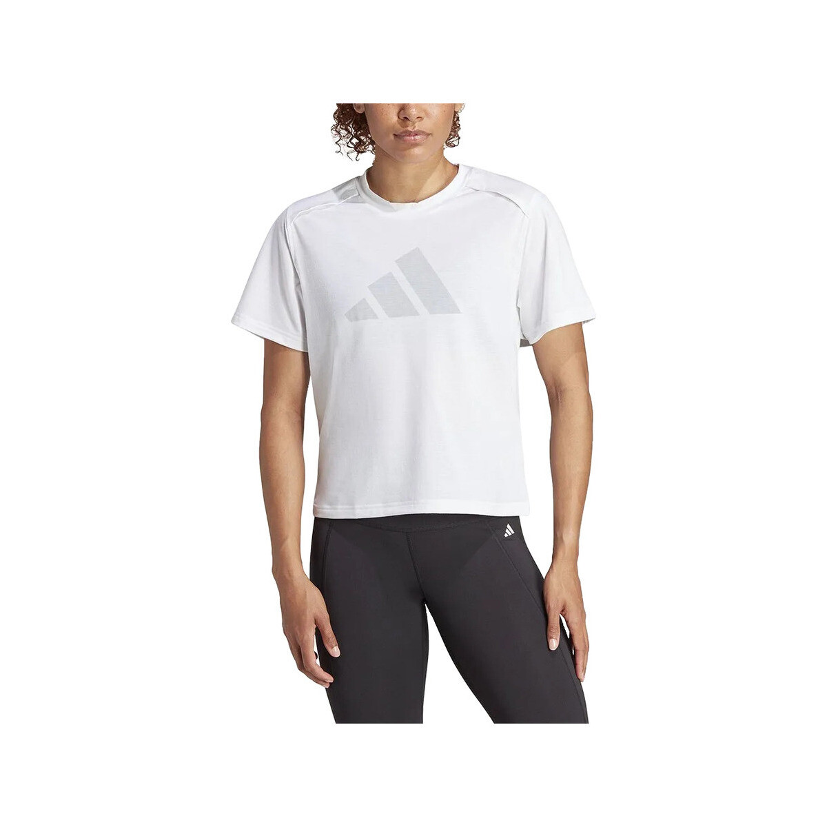 T-shirt με κοντά μανίκια adidas T-shirt actif Power Bl élasticité