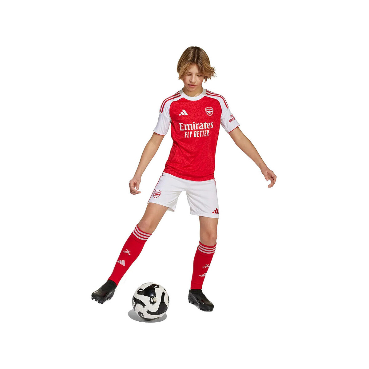 T-shirts & Polos adidas Maillot Arsenal 25/26 Domicile rouge/blanc junior