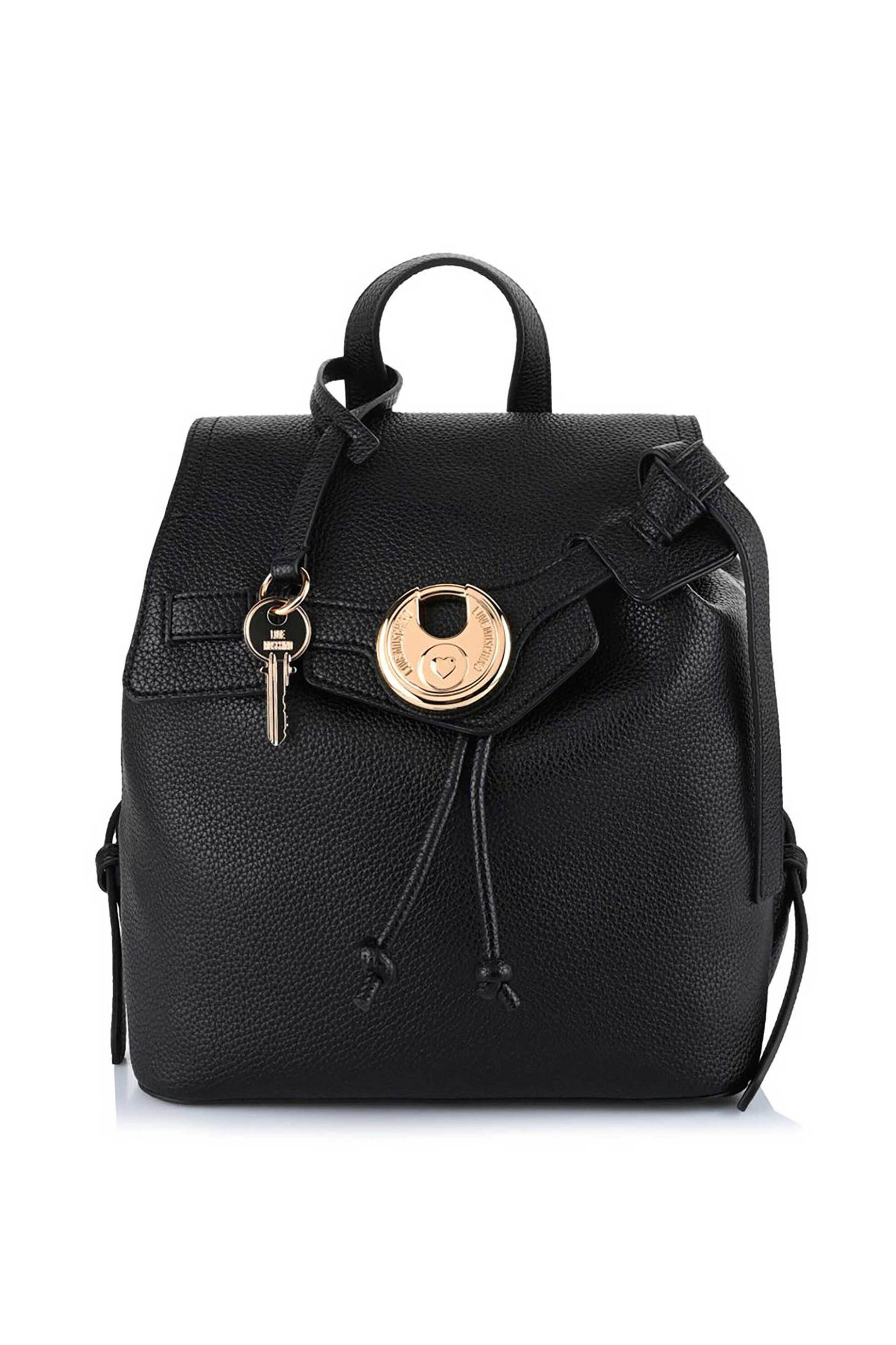 Love Moschino γυναικείο backpack με μεταλλικό λογότυπο | ONE SIZE