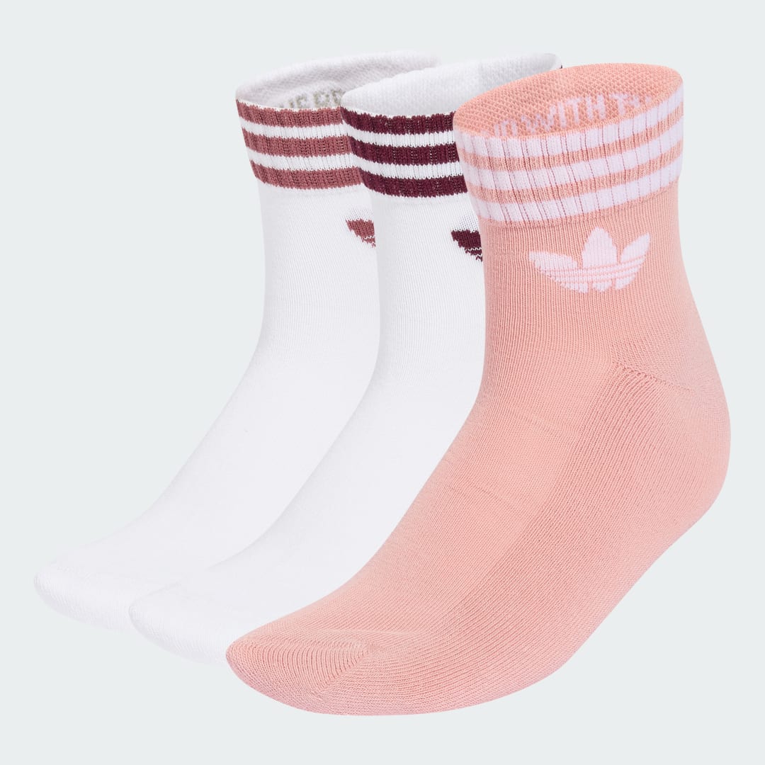3-Stripes Ankle Socks 3 Pairs