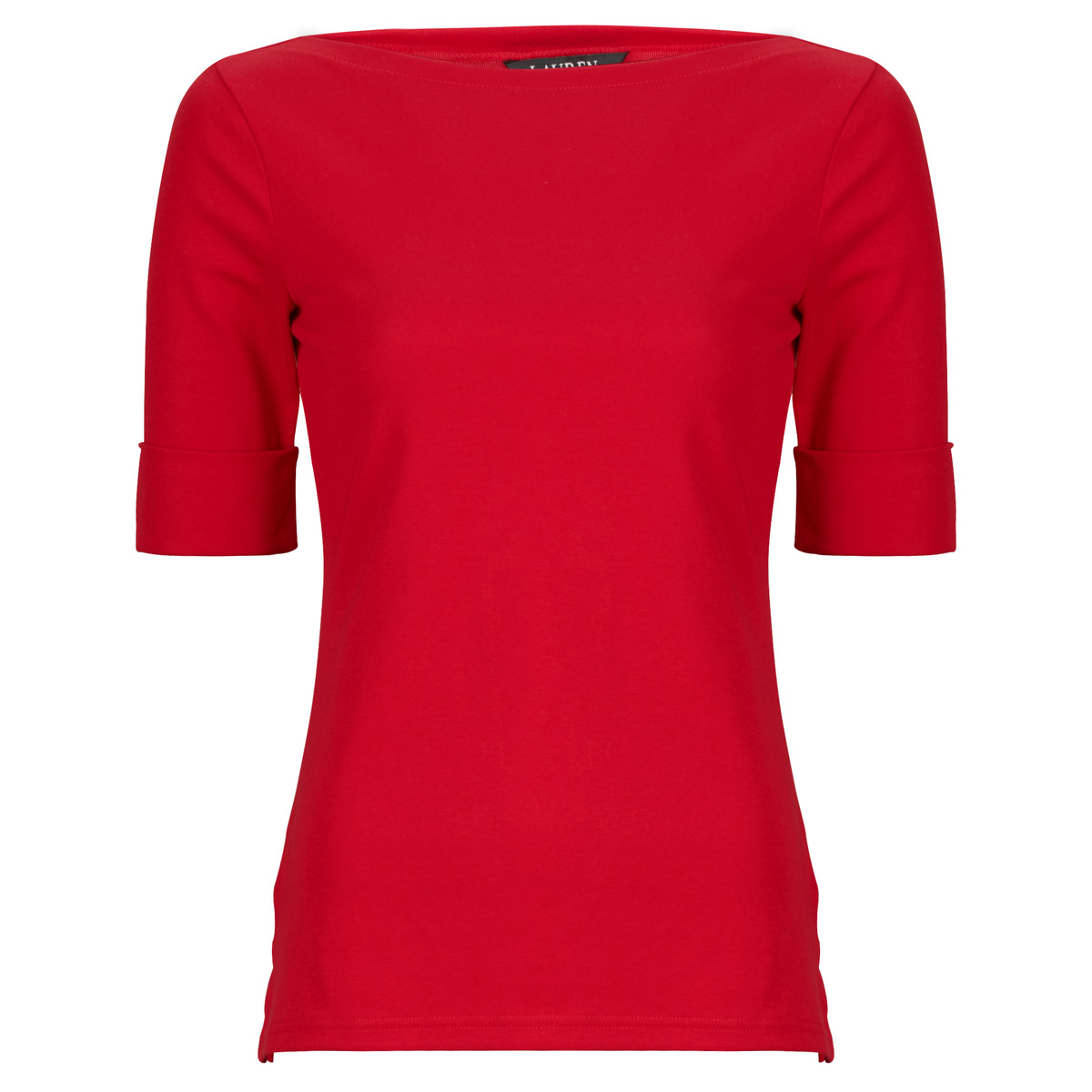 T-shirt με κοντά μανίκια Lauren Ralph Lauren JUDY-ELBOW SLEEVE-KNIT