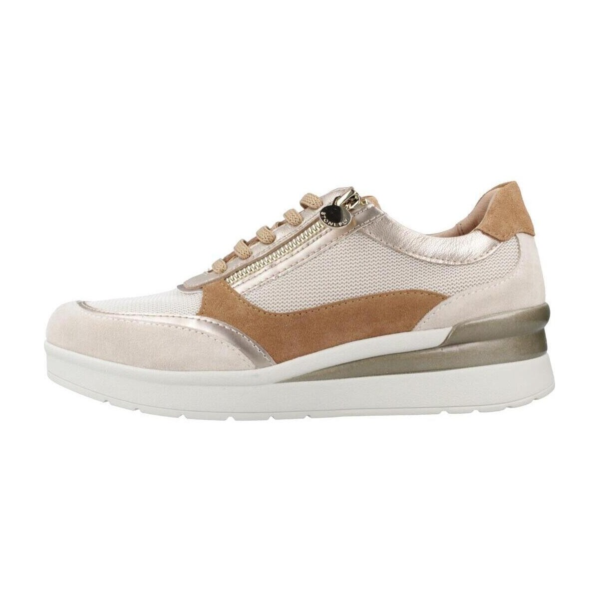 Xαμηλά Sneakers Stonefly CREAM 52 VELOUR TEX