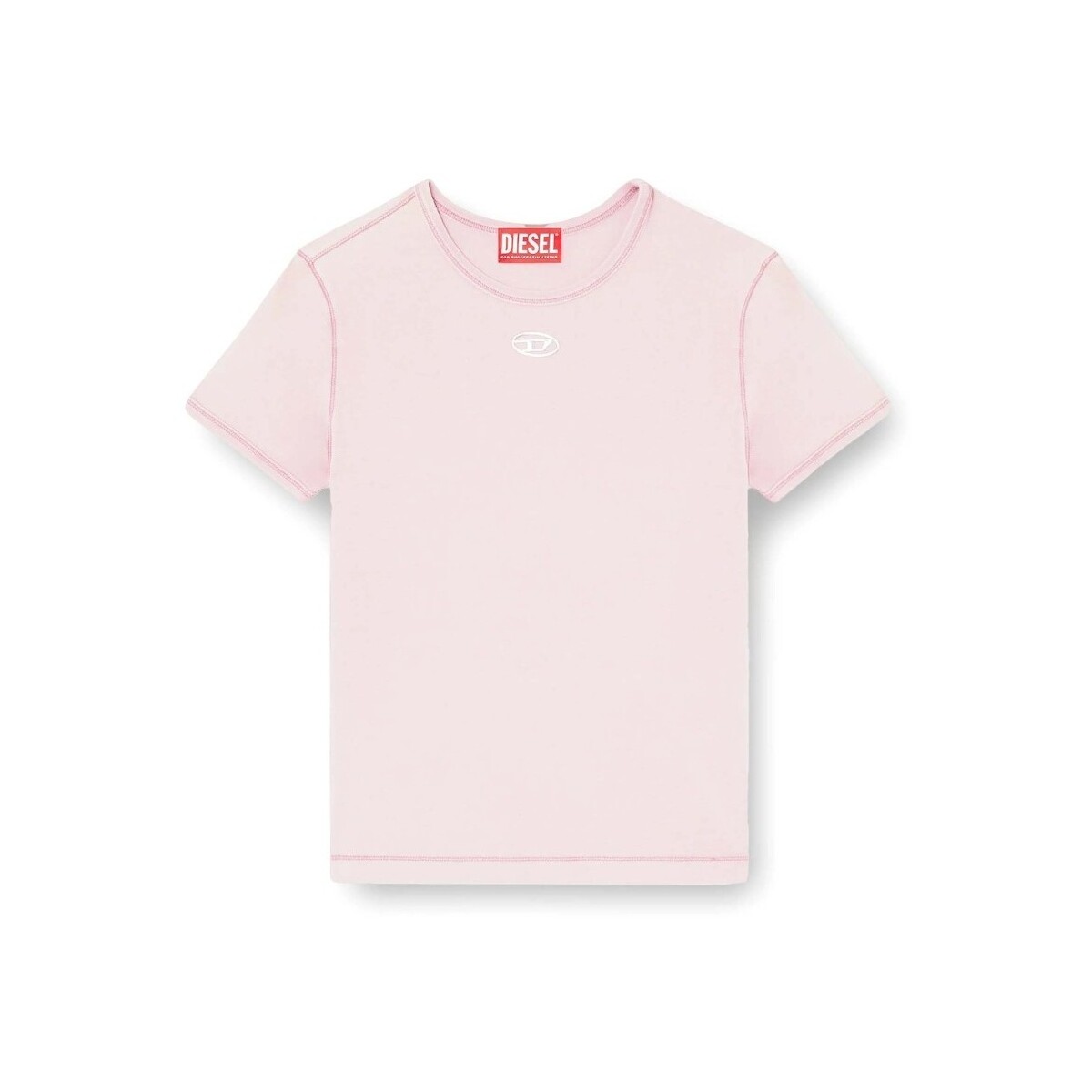 T-shirt με κοντά μανίκια Diesel T UNCUTIESLONG OD