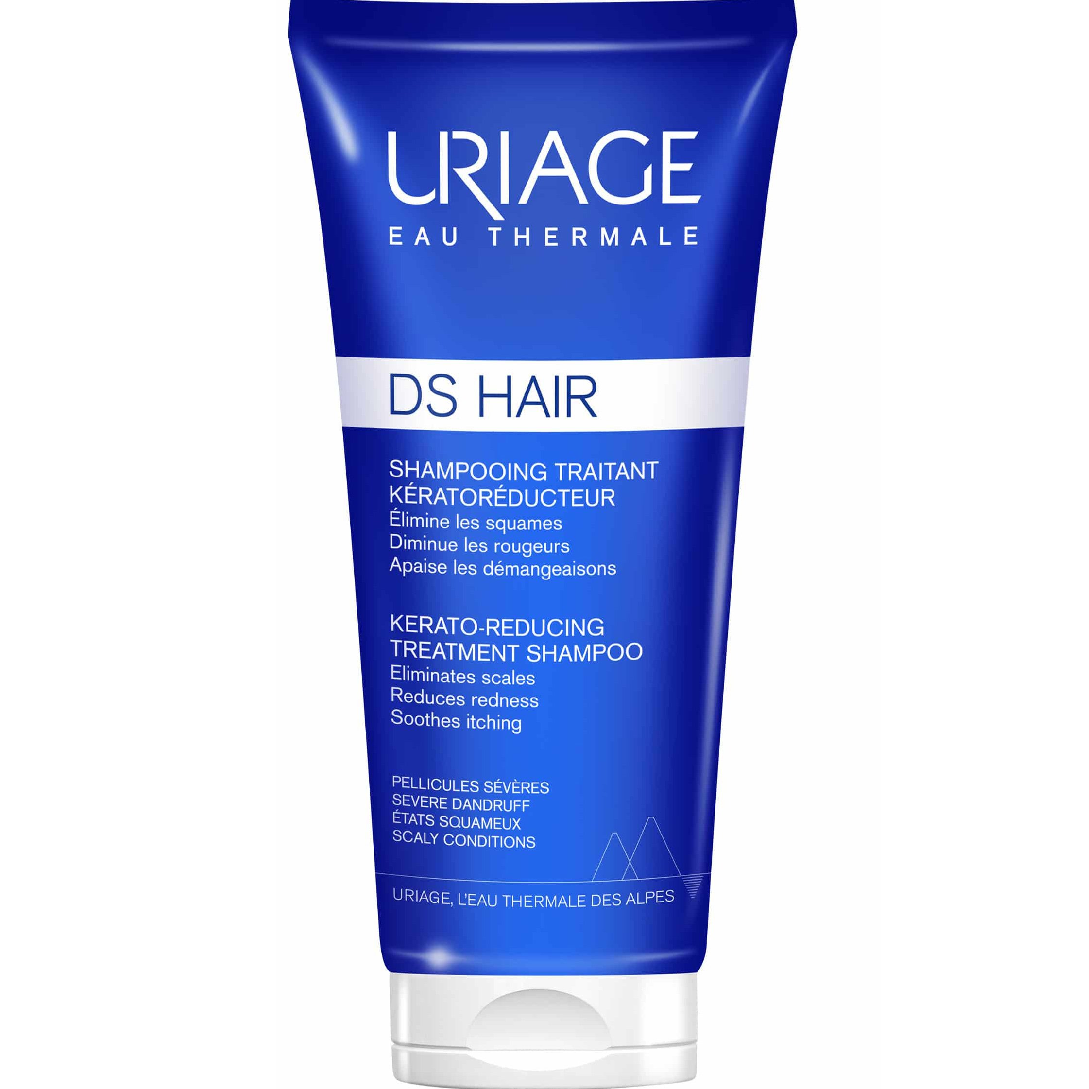 Uriage DS Hair Kerato Reducing Treatment Shampoo Κερατορυθμιστικό Σαμπουάν Κατά των Νιφάδων, της Ερυθρότητας & του Κνησμού 150ml