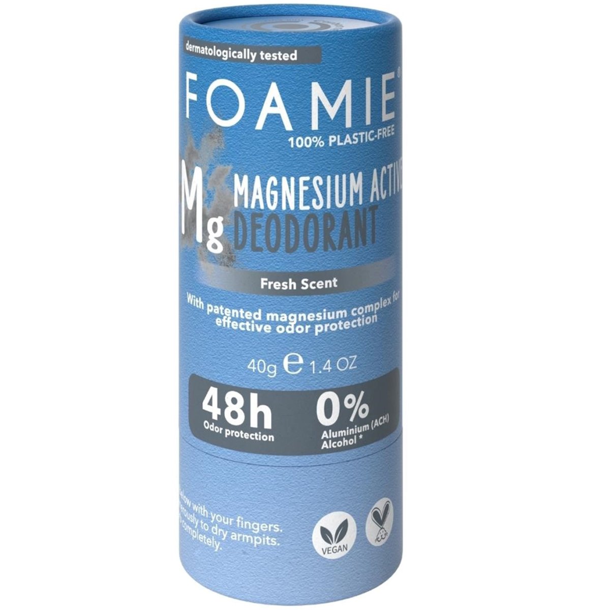 Foamie Refresh for Men Mg Deodorant Ανδρικό Αποσμητικό Στικ με Μαγνήσιο Μεγάλης Διάρκειας 40g