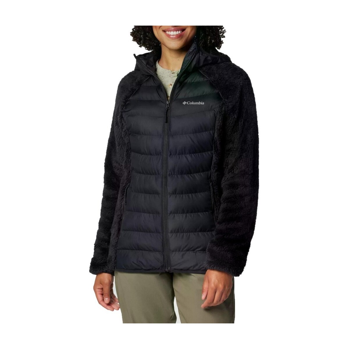 Χοντρό μπουφάν Columbia Powder Lite Ii Sherpa Hyb