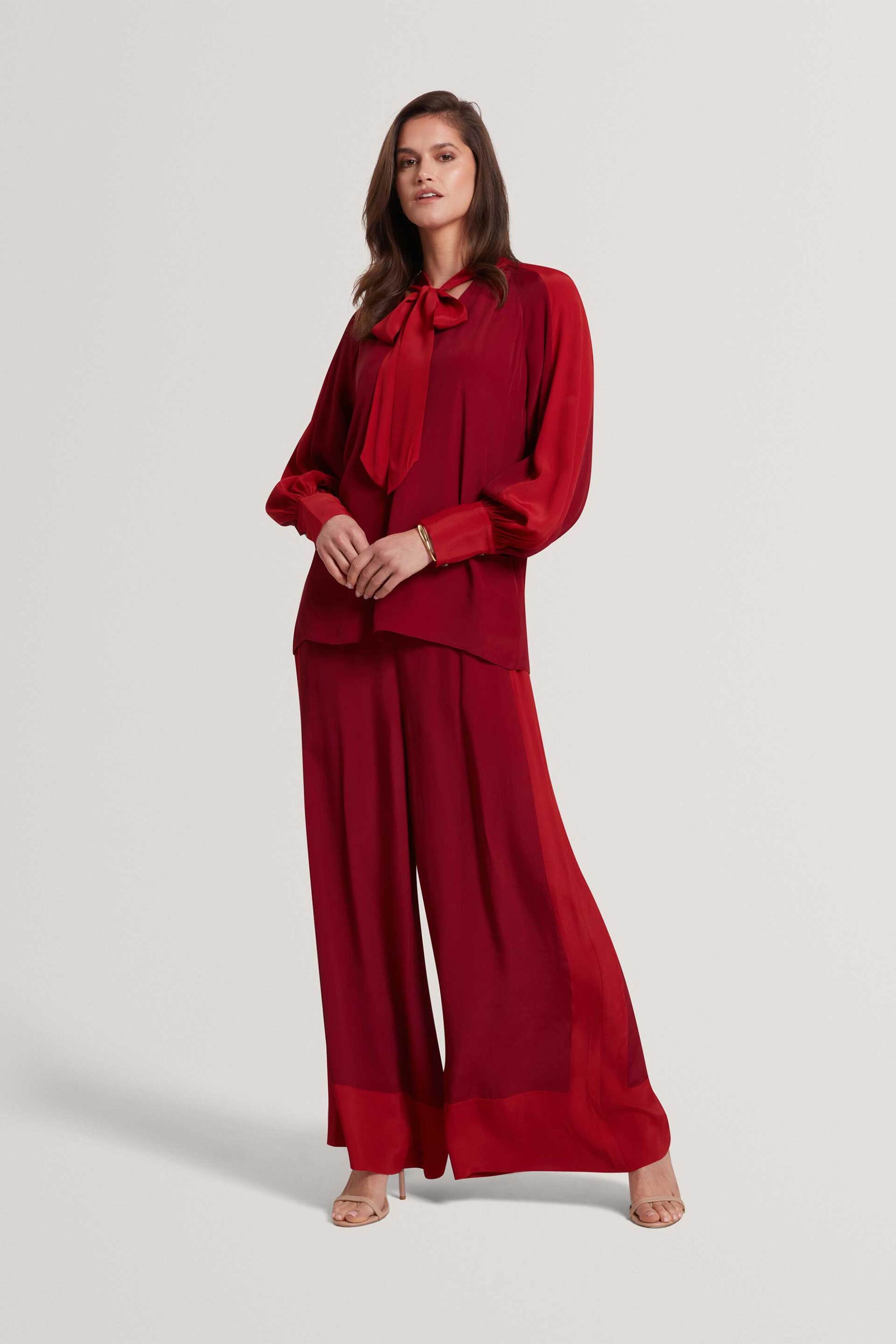 Ted Baker γυναικεία παντελόνα με colour block σχέδιο "Miranna"