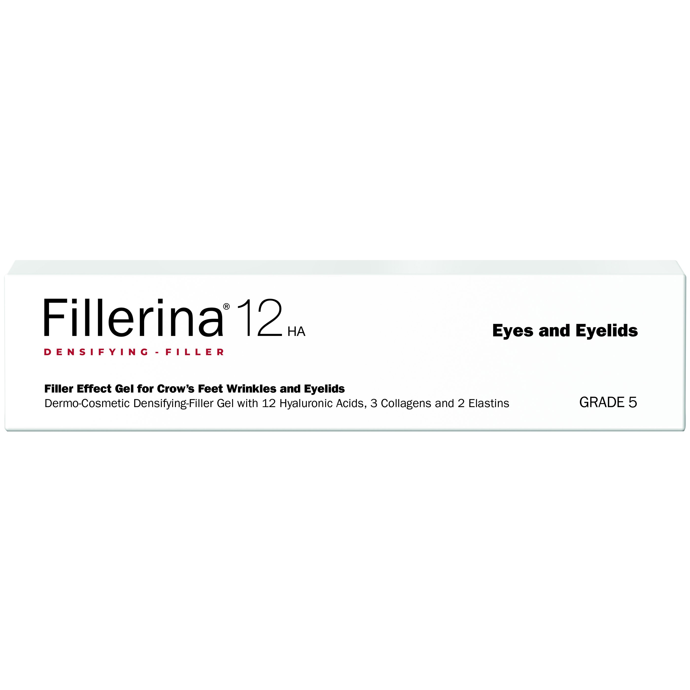 Fillerina 12HA Densifying Filler for Eyes & Eyelids Serum Grade 5, 15ml,Ορός Αναπλήρωσης & Γεμίσματος Ρυτίδων για τα Μάτια & τα Βλέφαρα
