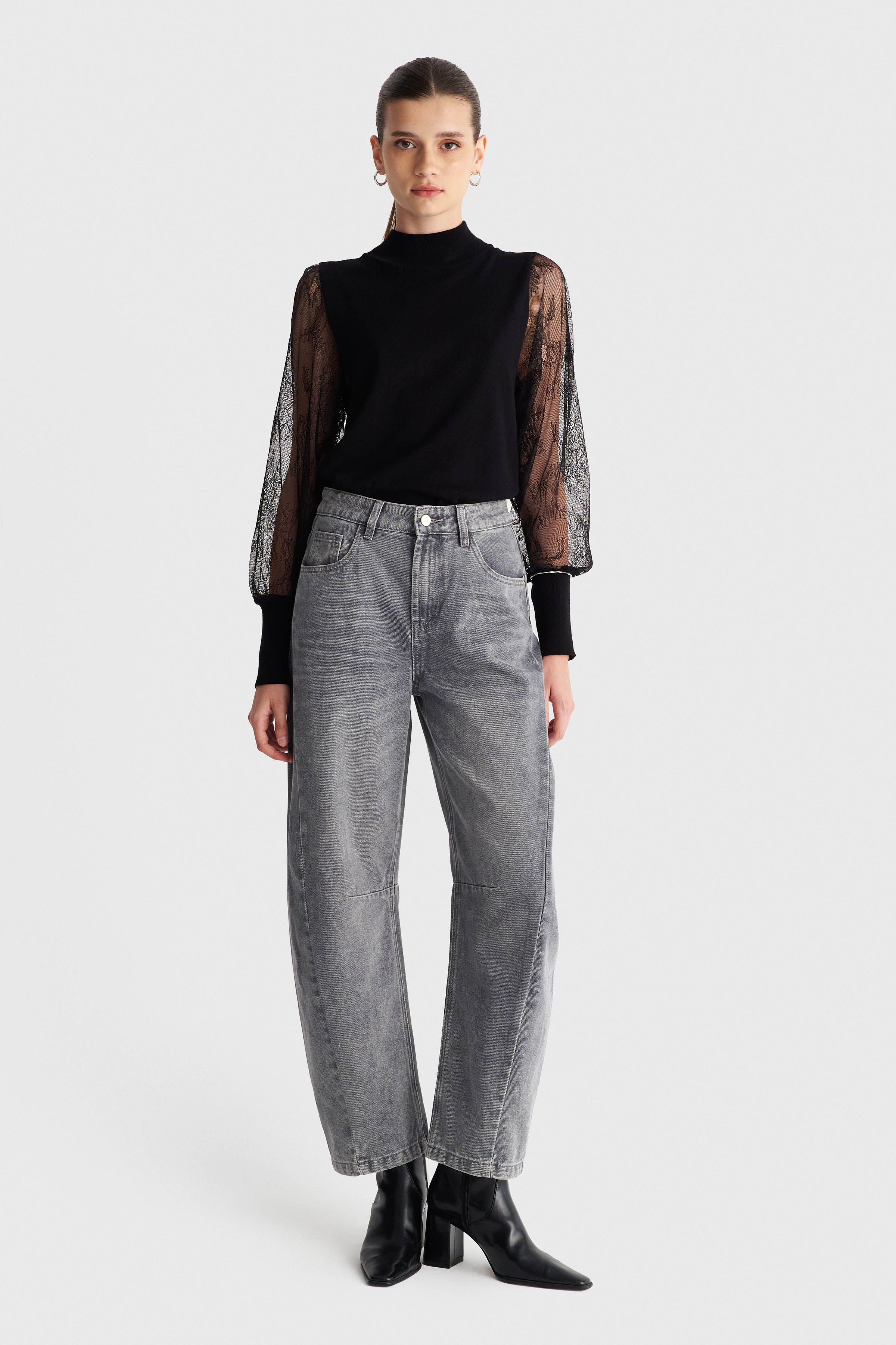 Τζιν παντελόνι barrel fit - JEANS