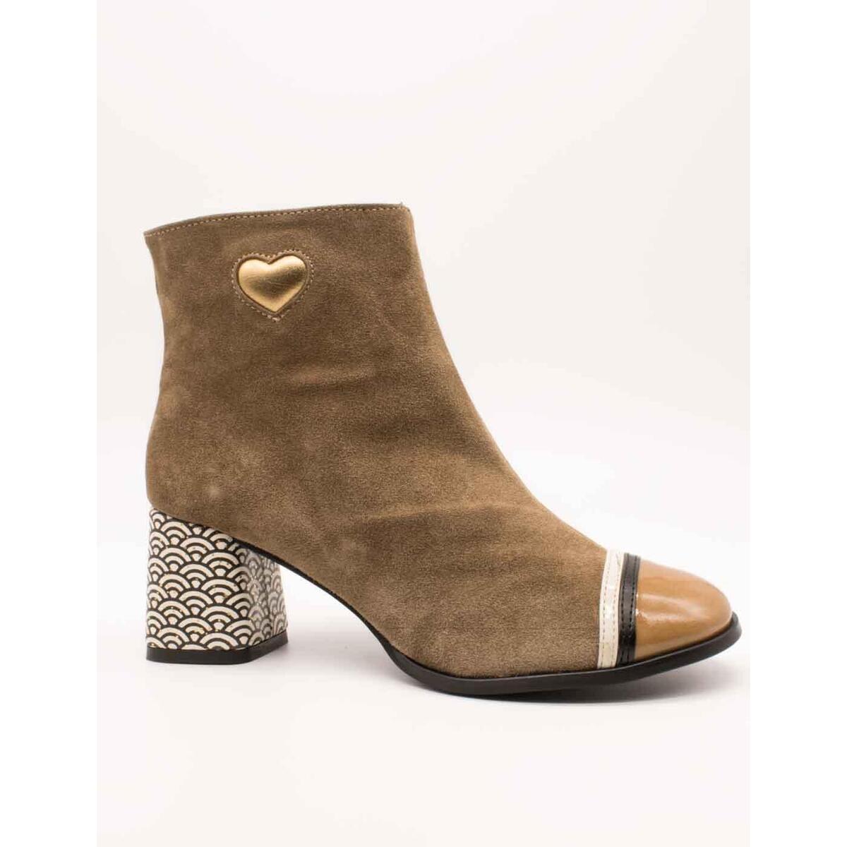 Μποτίνια Nemonic 2545 Juliet Camel