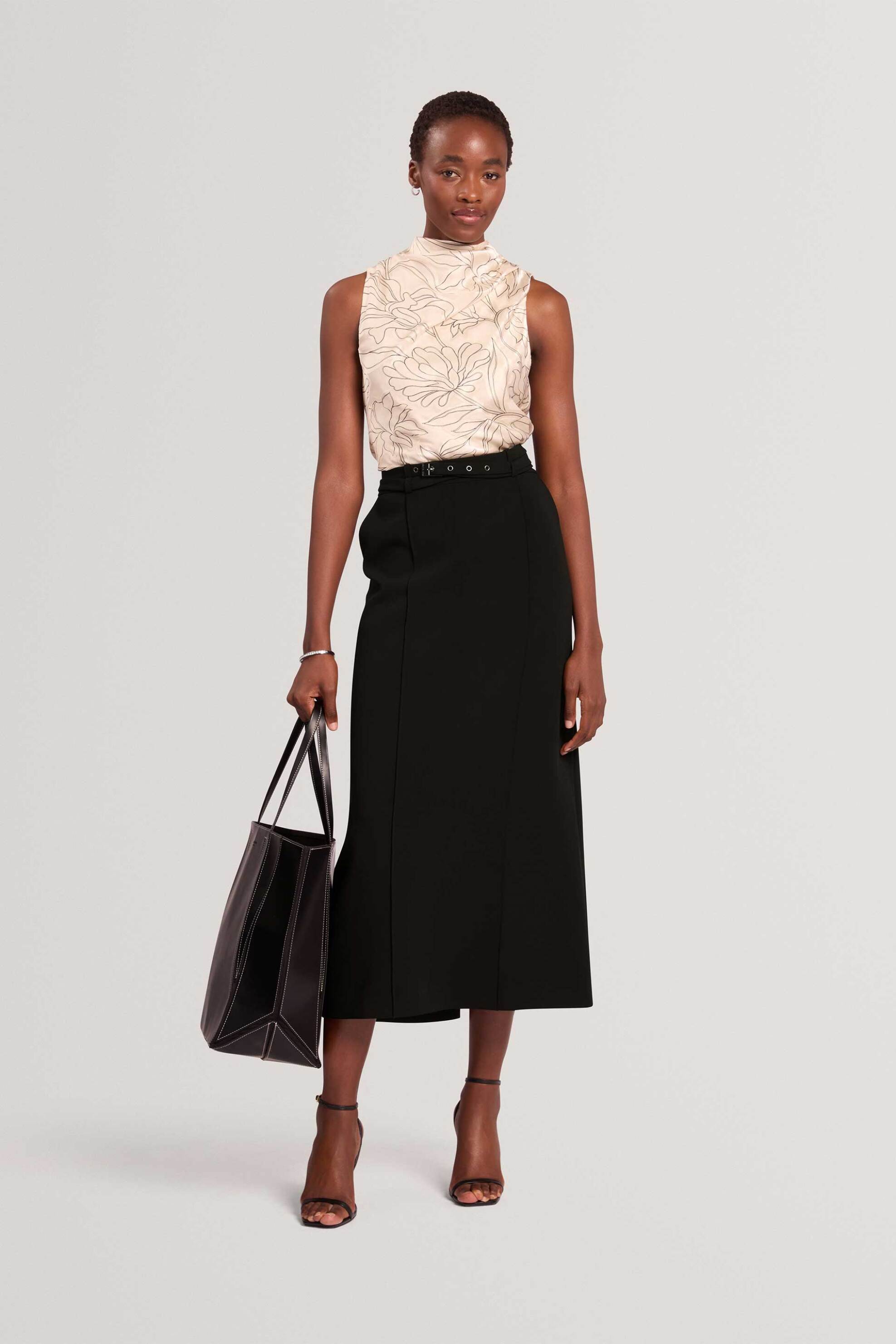 Ted Baker γυναικεία midi φούστα με ζώνη "Hanlies"