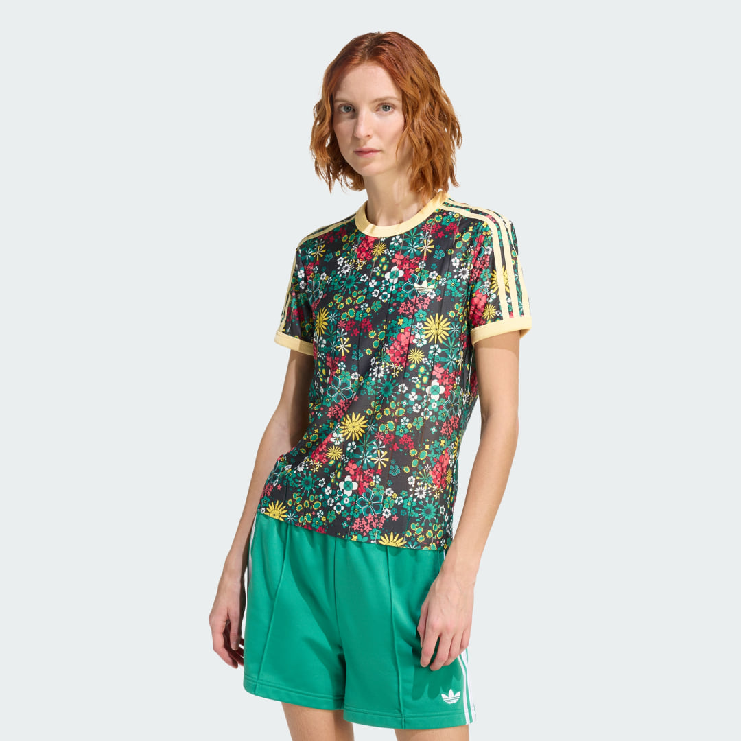 ΜΠΛΟΥΖΑ ADIDAS ORIGINALS X LIBERTY LONDON 3 STRIPES