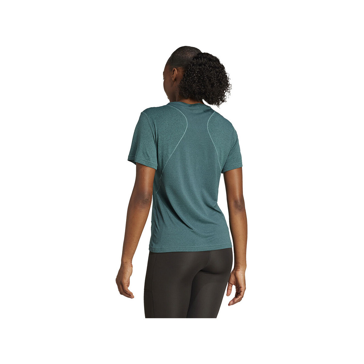 T-shirt με κοντά μανίκια adidas T-shirt Designed For Training AEROREADY vert