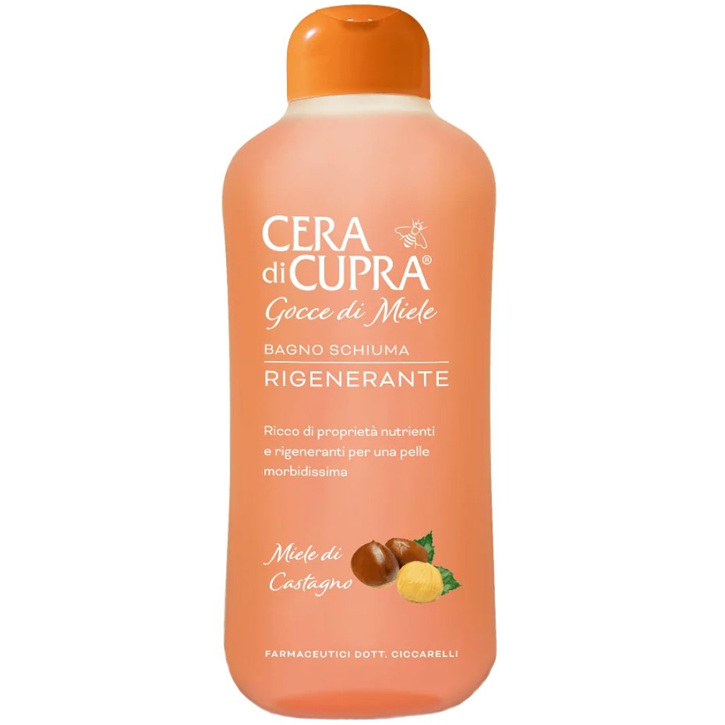 Cera Di Cupra Bango Schiuma Rigenerante Shower Gel Θρεπτικό Αφρόλουτρο με Άρωμα Κάστανο & Μέλι 700ml