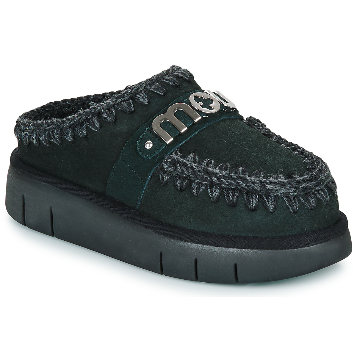 Mules Mou BOUNCE CLOG METAL LOGO