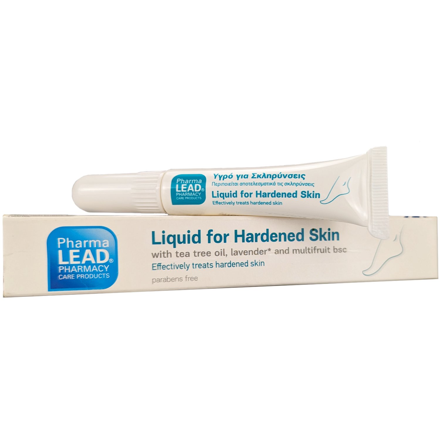 Pharmalead Liquid for Hardened Skin Υγρό για την Αντιμετώπιση Σκληρύνσεων των Ποδιών με Ουρία, Λάδι Τεϊόδεντρου & Λεβάντα 10ml