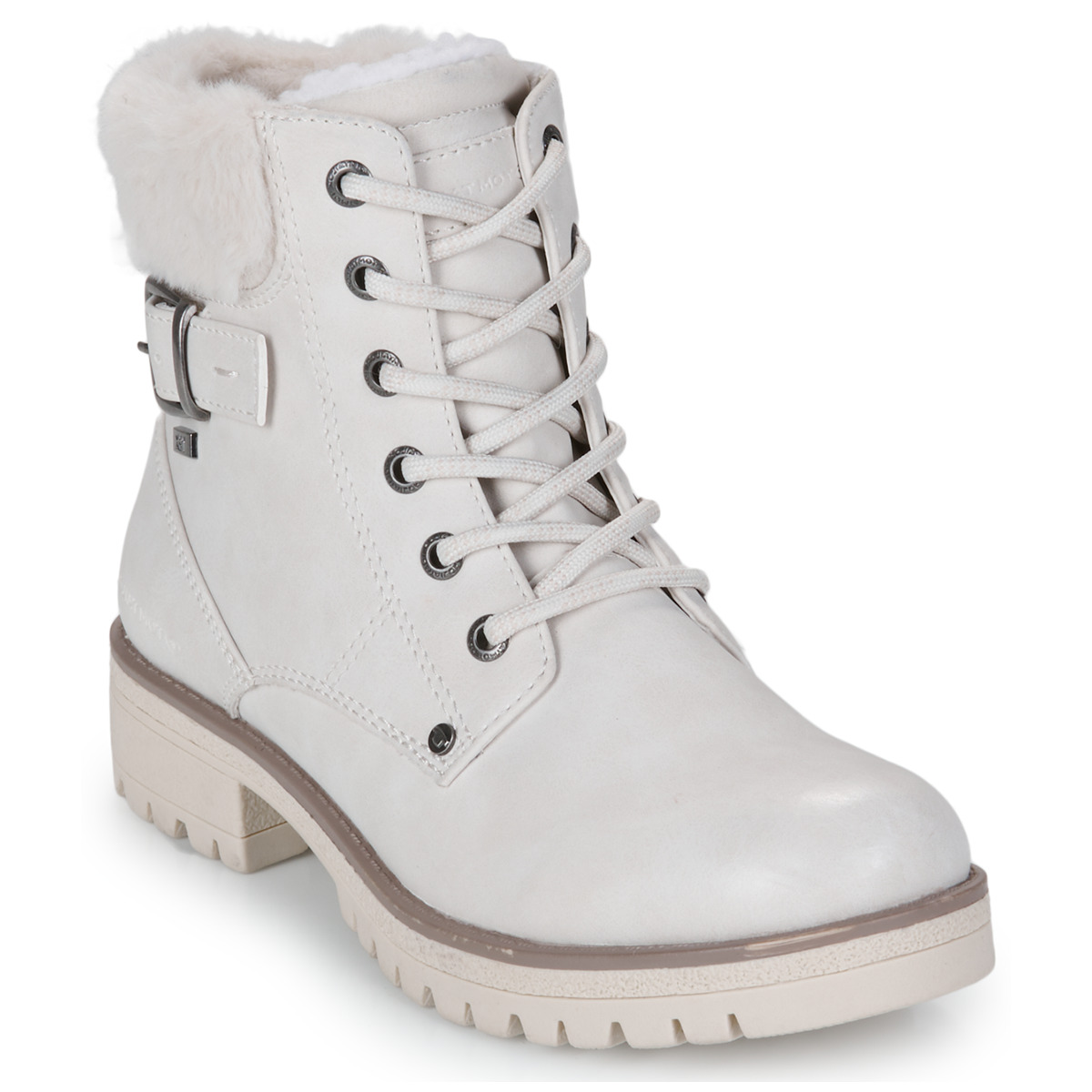 Μπότες Tom Tailor 4290100030-CREAM