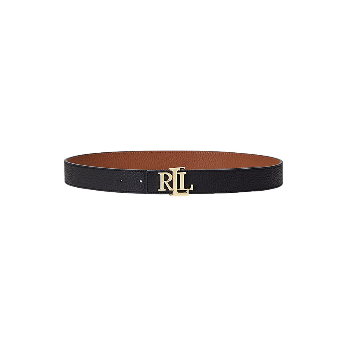 Ζώνη Raplh Lauren 412912039001-blktan