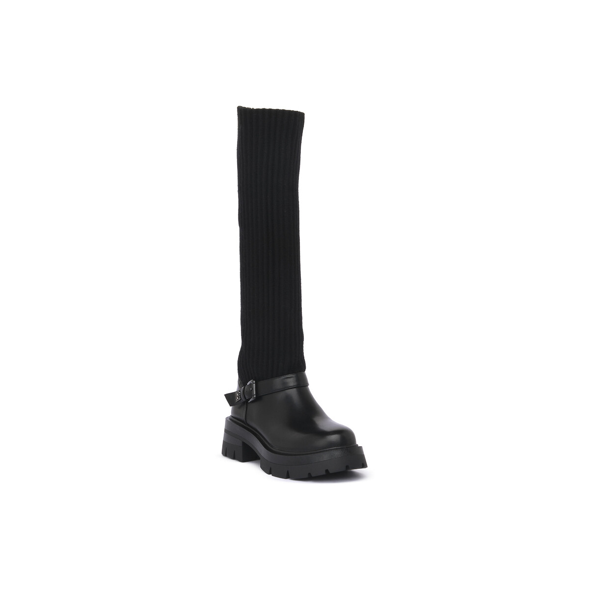Μπότες για την πόλη Laura Biagiotti BLK CALF