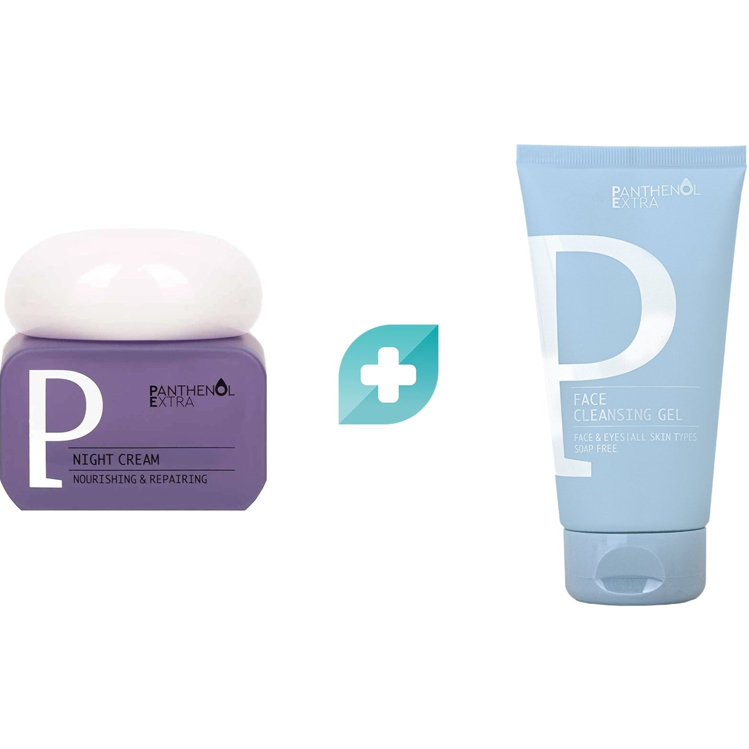 Panthenol Extra Promo Nourishing & Repairing Night Cream 50ml & Δώρο Face Cleansing Gel 50ml