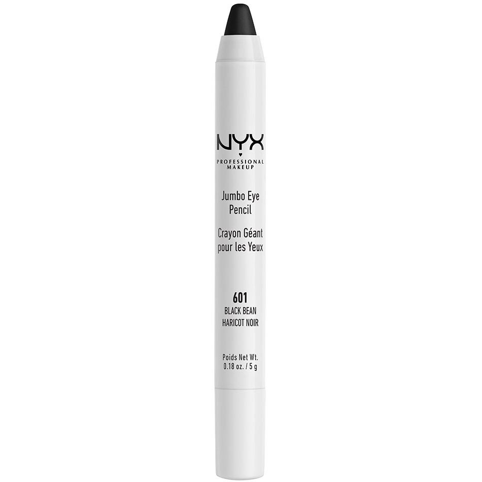Nyx Professional Makeup Jumbo Eye Pencil Λαμπερό Eyeliner που Μπορεί να Χρησιμοποιηθεί & σαν Σκιά Ματιών 5gr - Black Bean