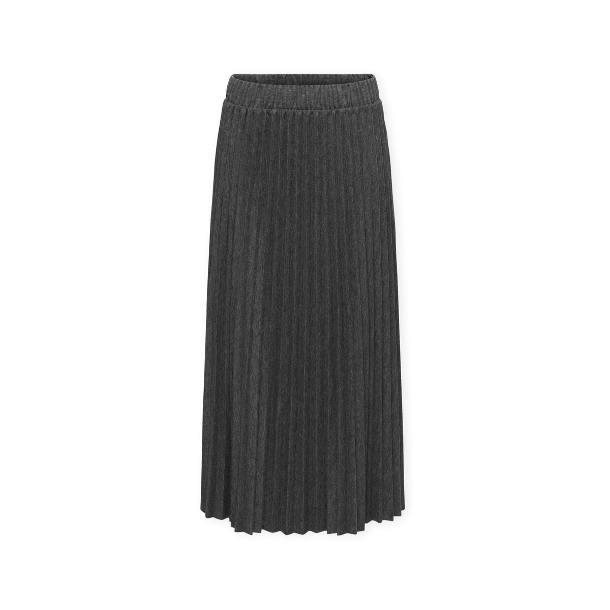 Κοντές Φούστες Only Line Long Skirt - Dark Grey Melange