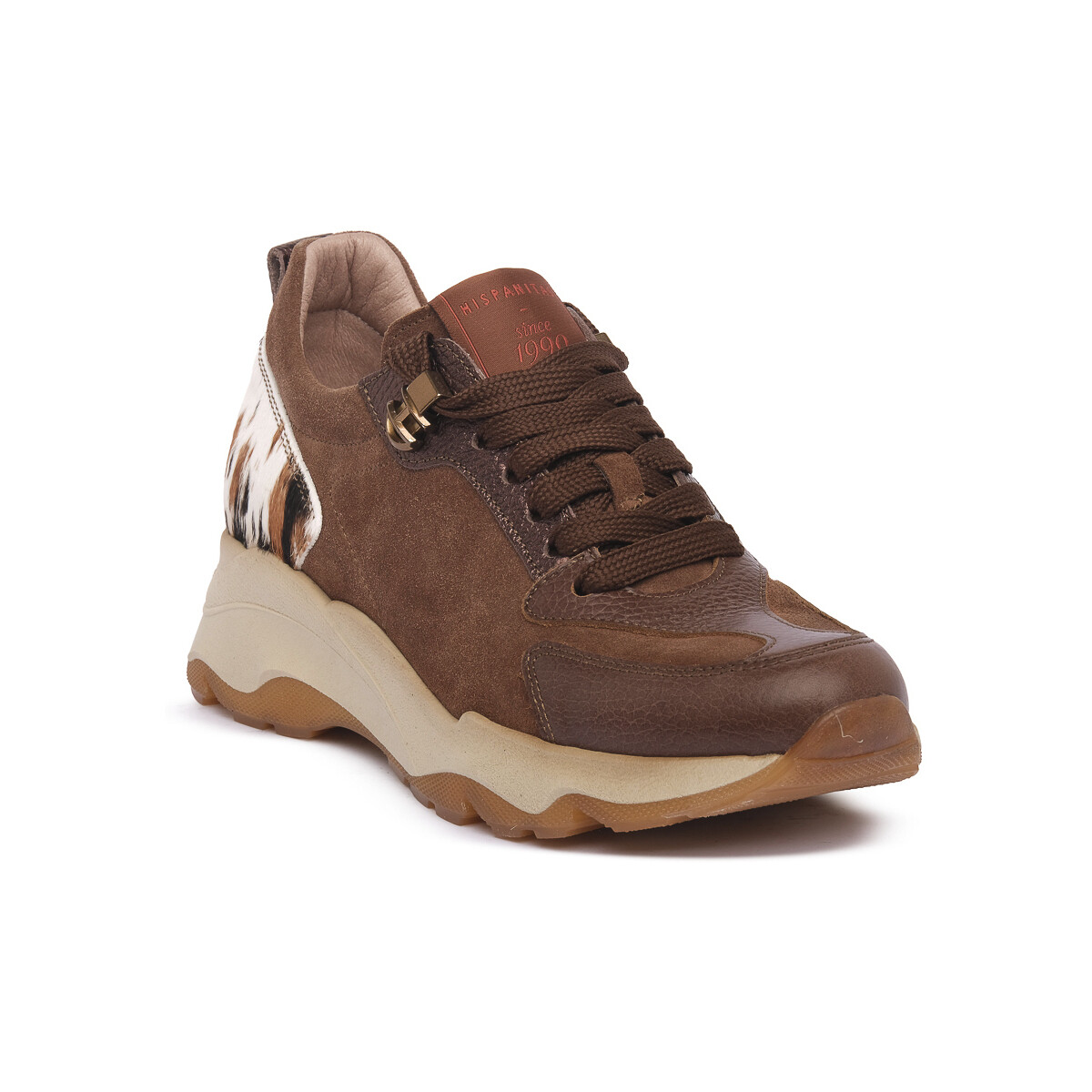 Xαμηλά Sneakers Hispanitas VELOUR AVELLANA