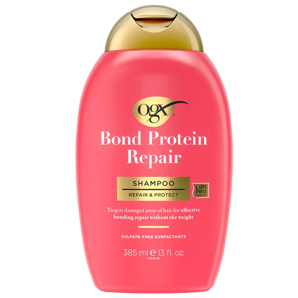 OGX Bond Protein Repair & Protect Shampoo Hair Σαμπουάν Επανόρθωσης & Προστασίας των Ξηρών, Ταλαιπωρημένων Μαλλιών 385ml