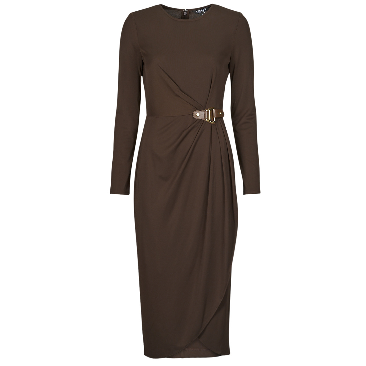Μακριά Φορέματα Lauren Ralph Lauren SABLISE-LONG SLEEVE-DAY DRESS