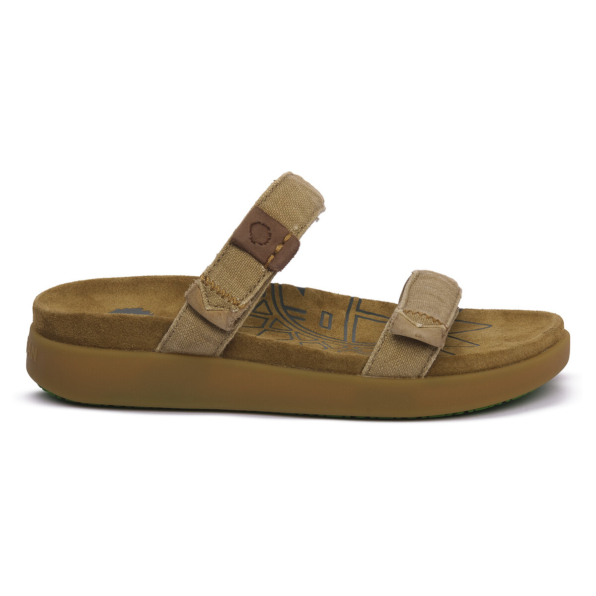 Mules Satorisan SUNKACHINA KAE LINEN KHAKI