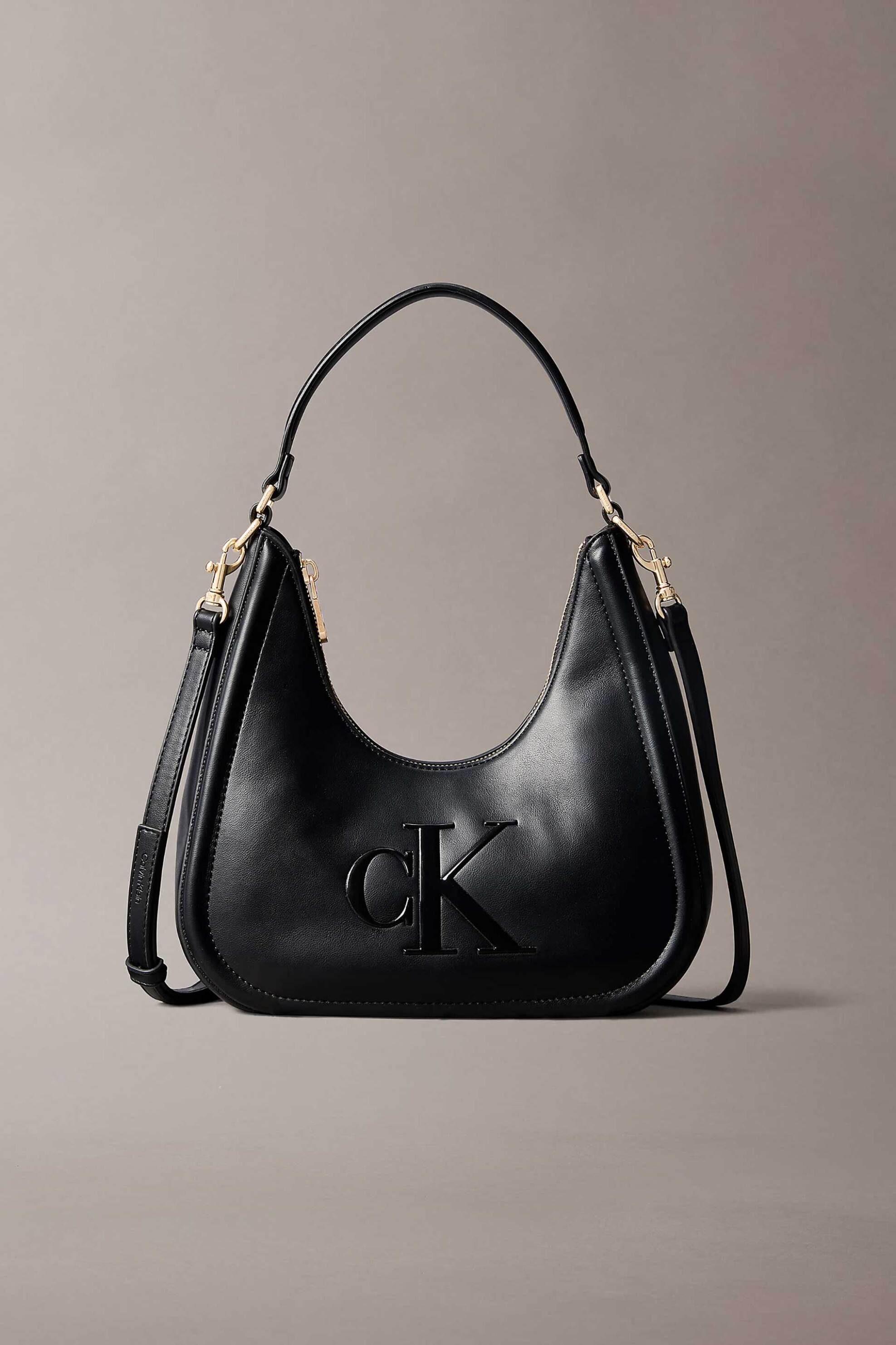Calvin Klein Jeans γυναικεία τσάντα ώμου με ανάγλυφο monogram (S) | ONE SIZE