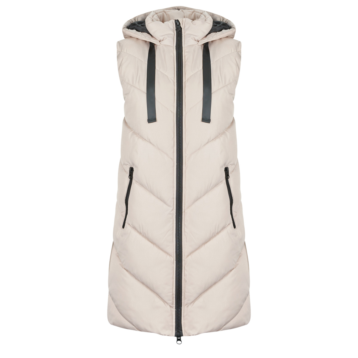 Χοντρό μπουφάν JDY JDYSKYLAR PADDED HOOD WAISTCOAT OTW