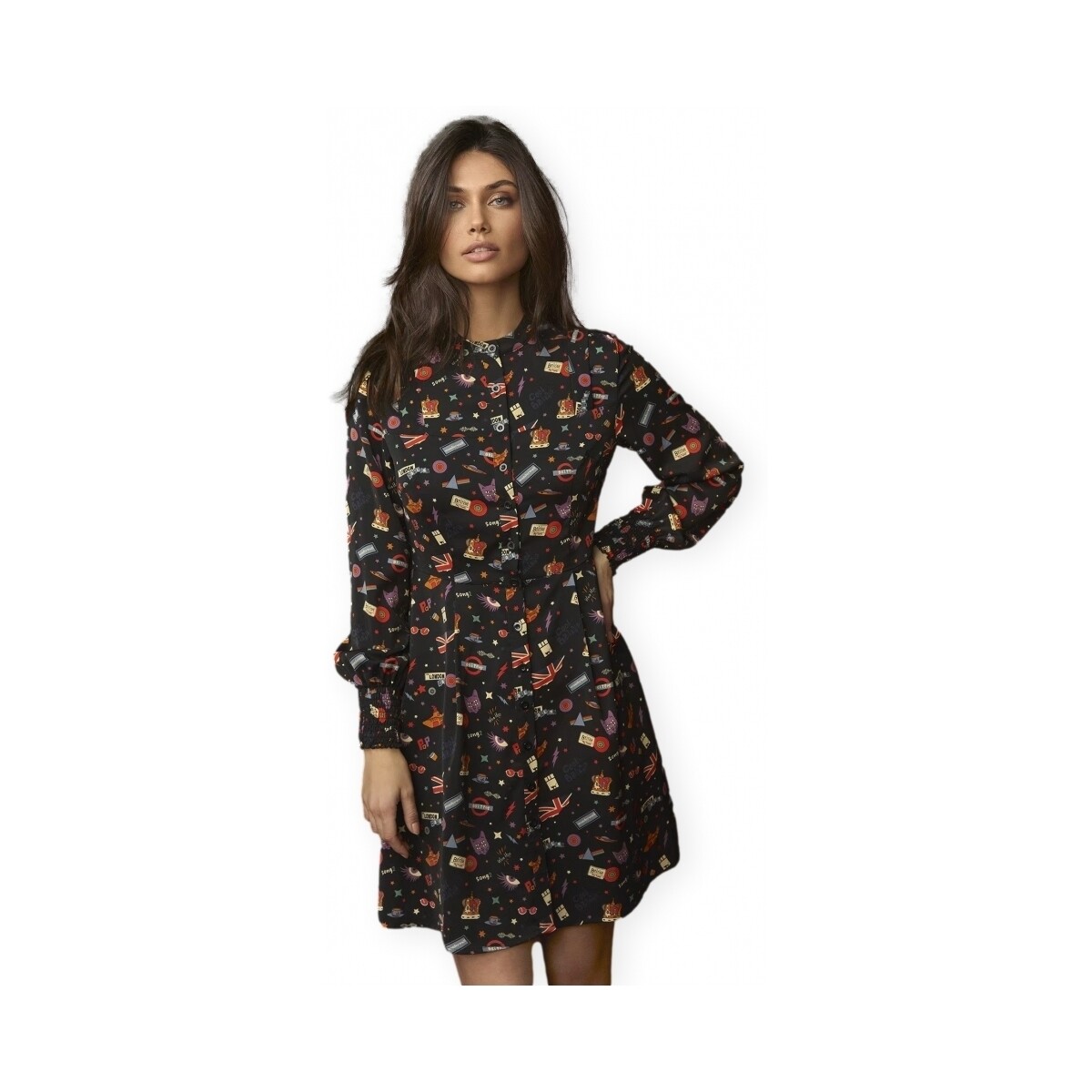 Κοντά Φορέματα Minueto Picadilly Dress - Black