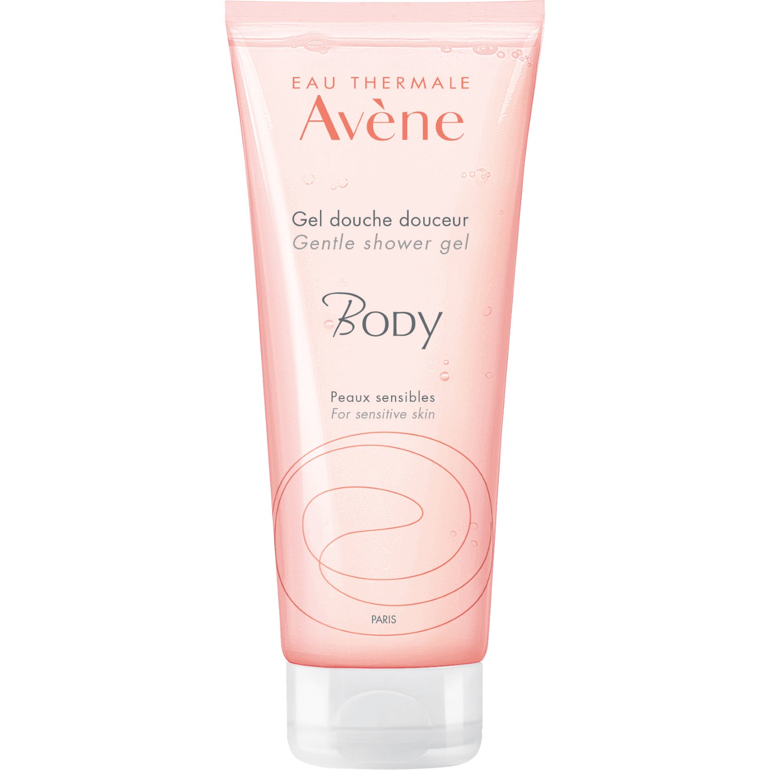 Avene Gentle Shower Gel Body Αφρόλουτρο για Πρόσωπο - Σώμα, Κατάλληλο για Ευαίσθητες Επιδερμίδες 1 Τεμάχιο - 100ml