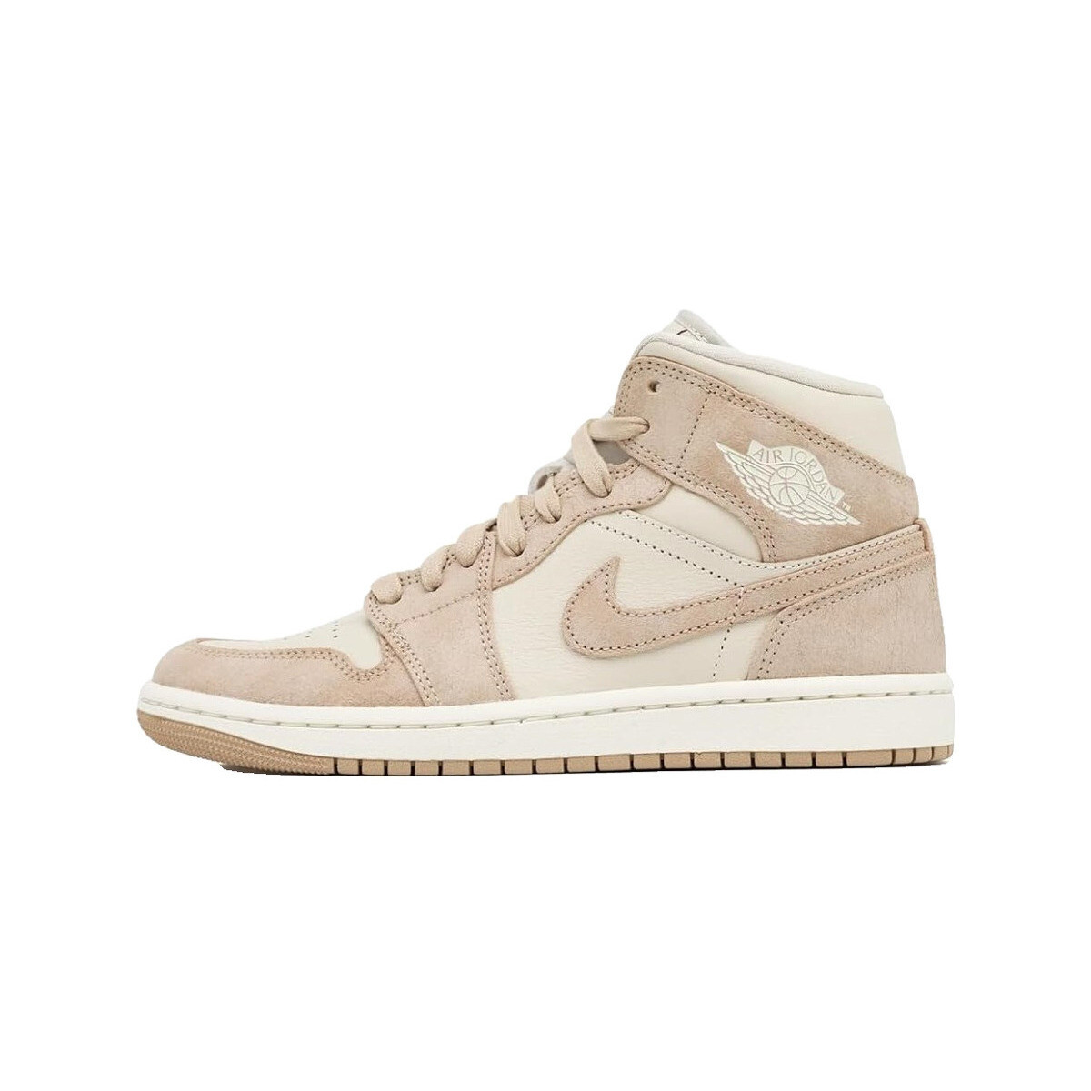 Sneakers Nike Baskets Air Jordan 1 Mid SE Legend Light Brown cuir