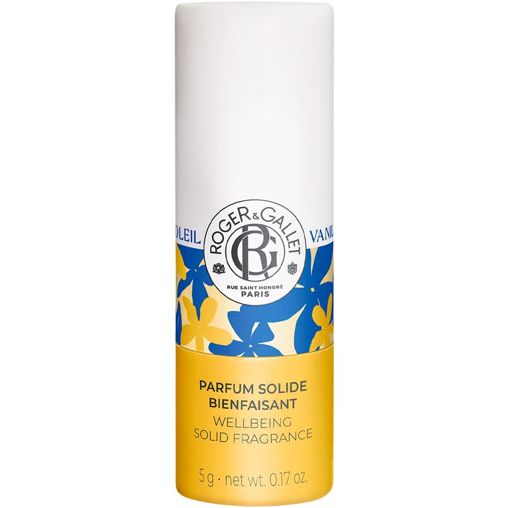 Roger & Gallet Vanille Soleil Solid Fragrance Γυναικείο Άρωμα σε Stick με Βανίλια & Άνθη Λευκών Λουλουδιών 5g