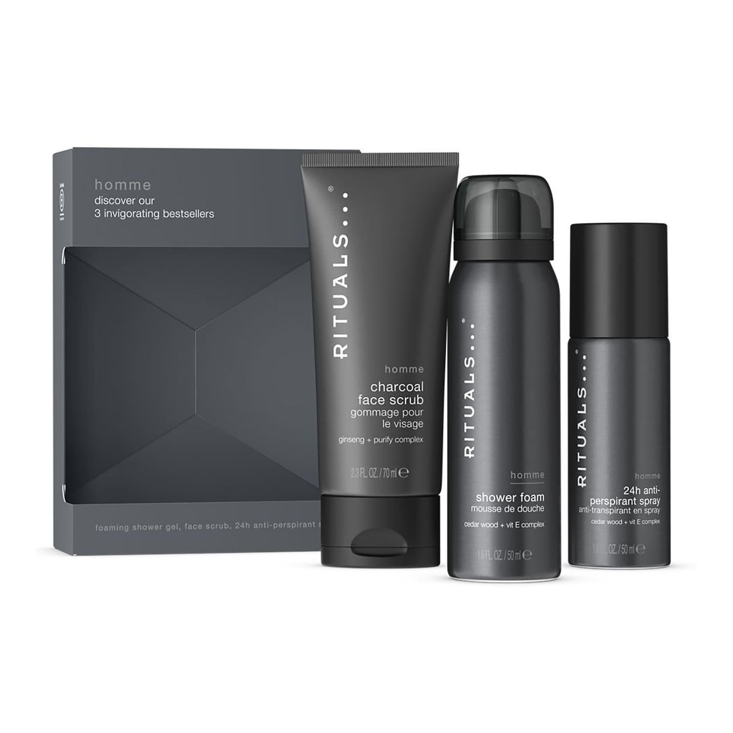 Rituals - Rituals Homme - Σετ Ταξιδιού | 70 ml