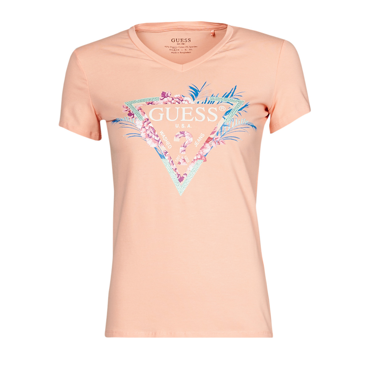T-shirt με κοντά μανίκια Guess SS VN KATHE TEE
