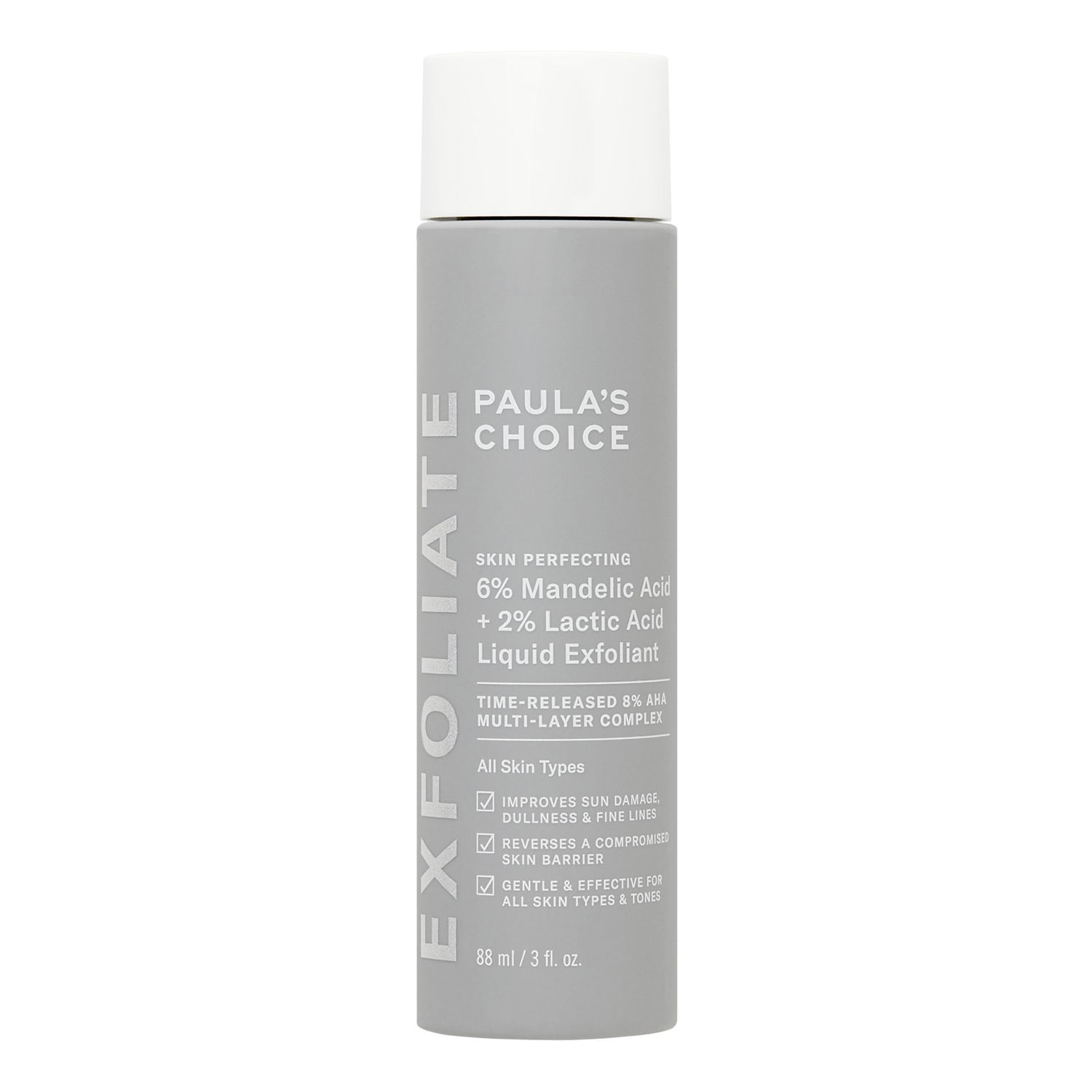 Paula's Choice - Skin Perfecting - Λοσιόν Απολέπισης 6% μανδελικό οξύ + 2% γαλακτικό οξύ | 88 ml