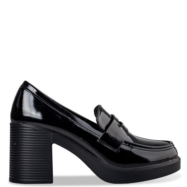 PLATFORM HEEL LOAFERS