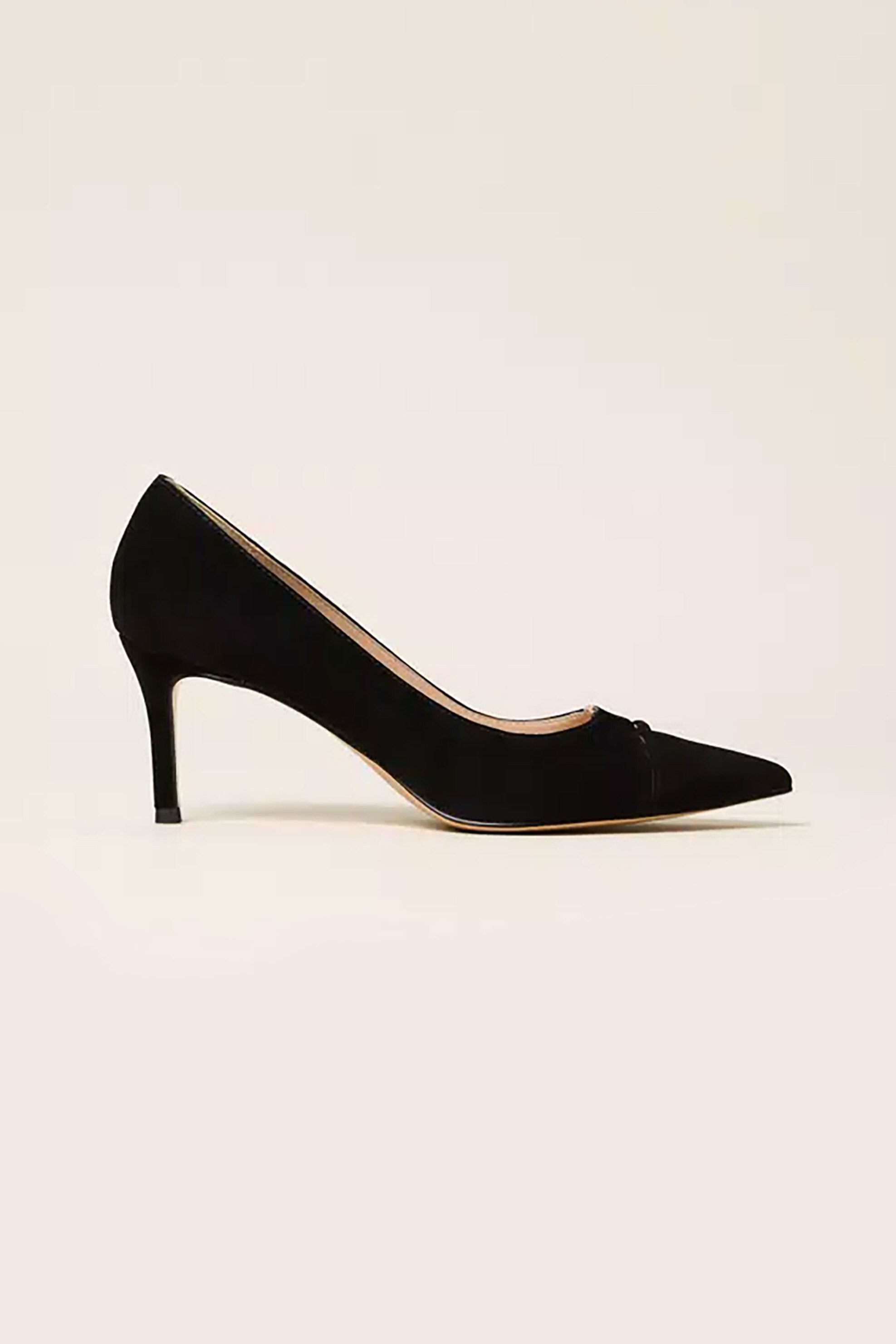 Twinset γυναικείες γόβες suede με μεταλλική λεπτομέρεια
