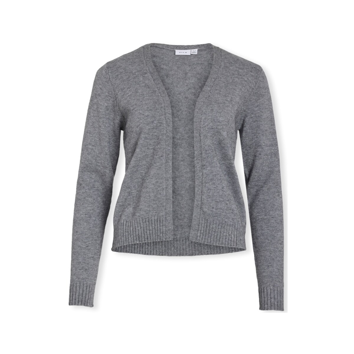 Παλτό Vila Noos Ril Short - Medium Grey Melange