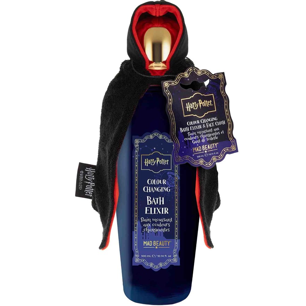 Mad Beauty Harry Potter Cloaked Colour Changing Elixir Bubble Bath Αναζωογονητικό Αφρόλουτρο με Τροπικό Άρωμα Κέδρου & Λάιμ Εμπνευσμένο από τον Harry Potter 300ml
