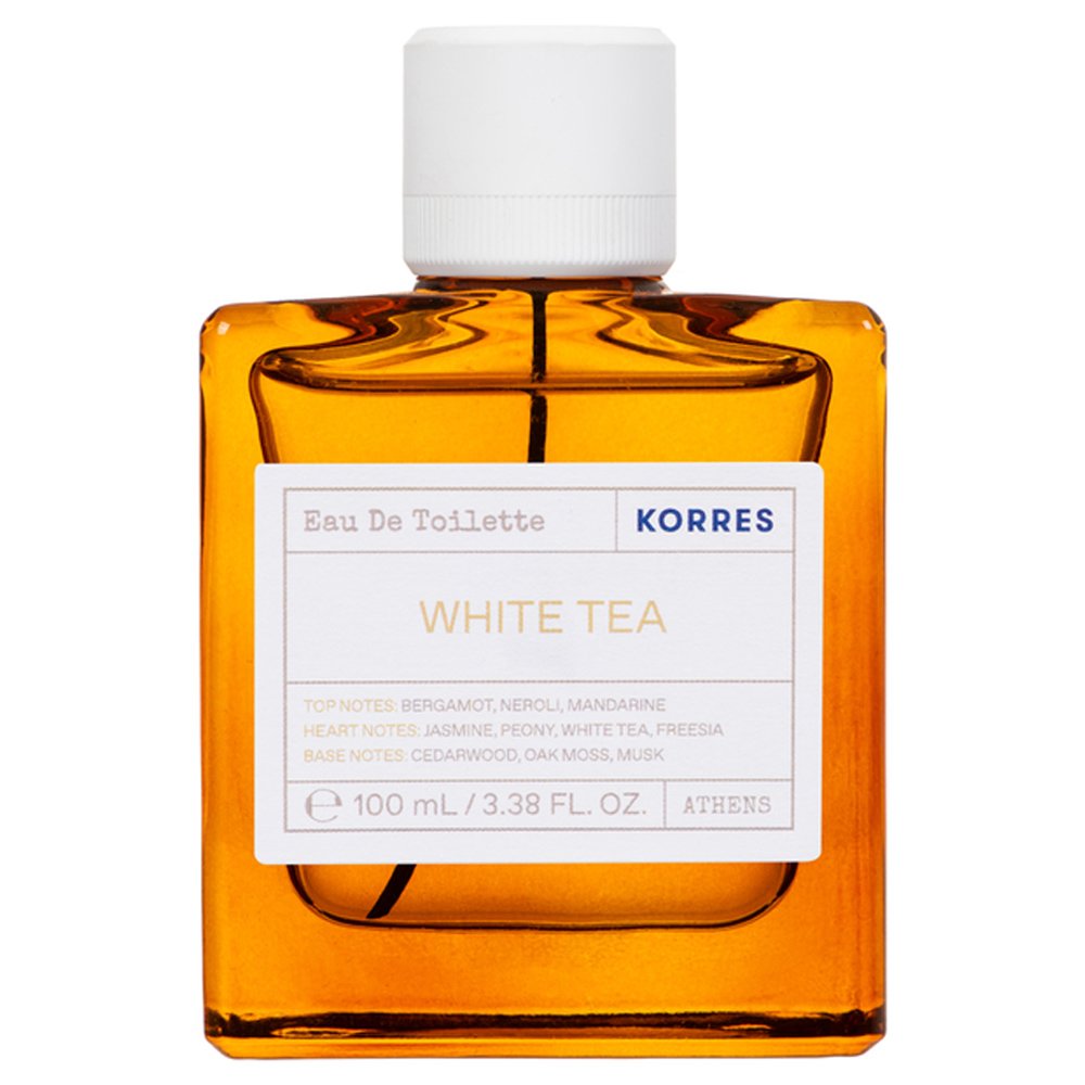 Korres Eau De Toilette White Tea Γυναικείο Άρωμα με Νότες από Λευκό Τσάι, Φρέζια & Περγαμόντο 100ml