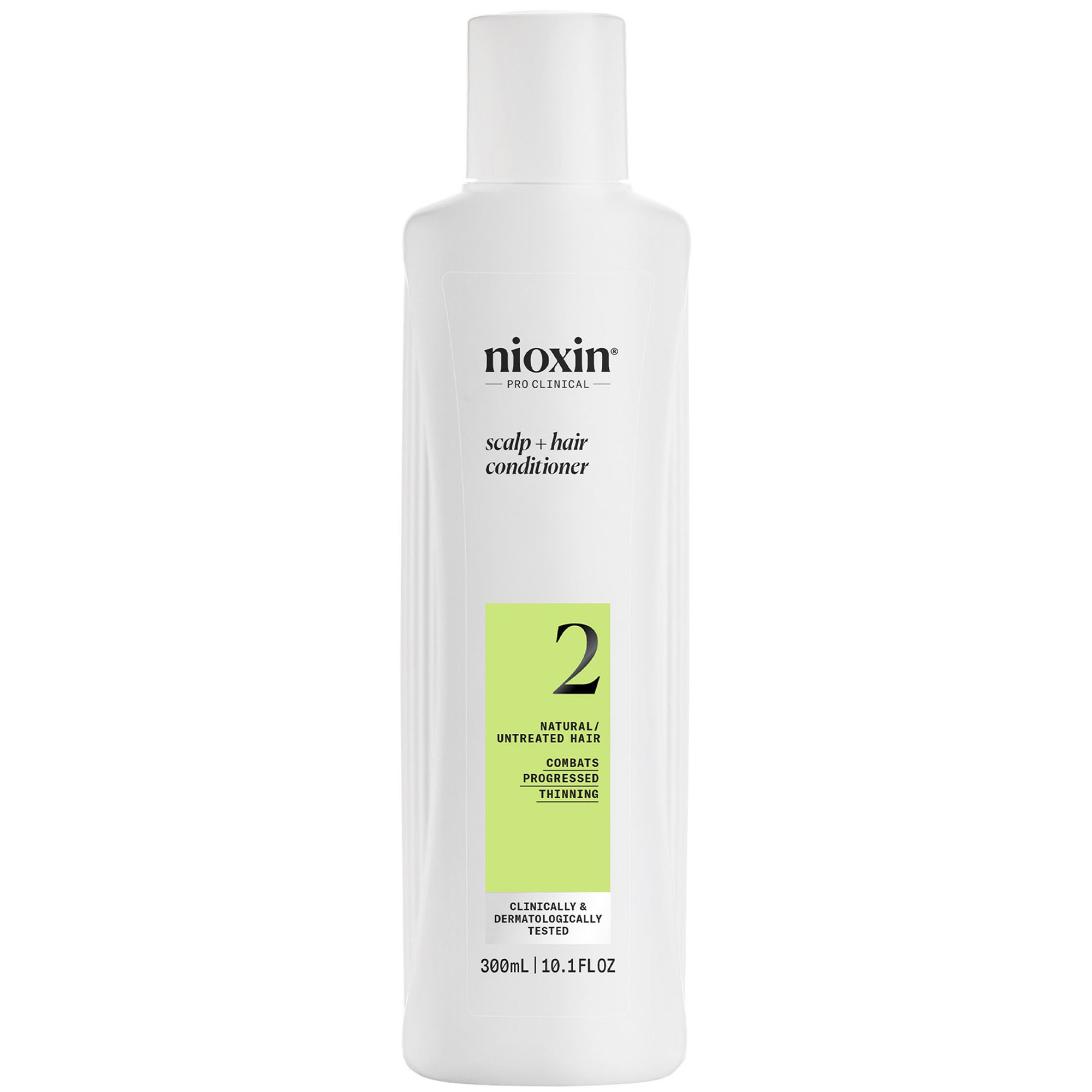Nioxin Scalp & Hair Conditioner System 2 Μαλακτική Κρέμα για Φυσικά Μαλλιά με Προοδευτική Αραίωση 300ml