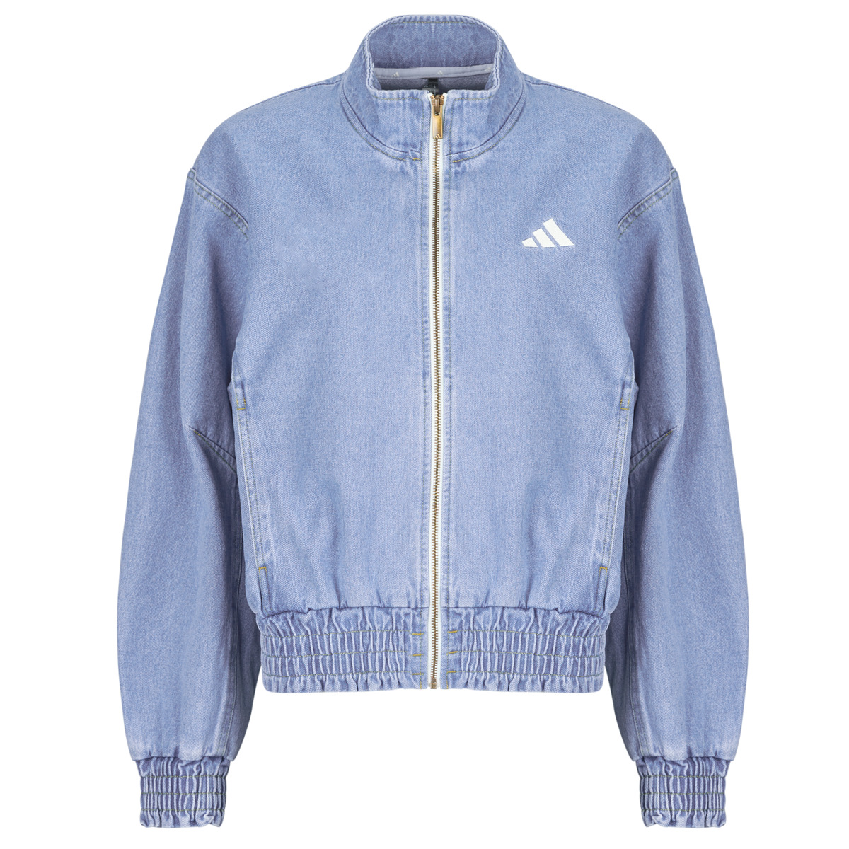 Τζιν Μπουφάν/Jacket adidas STADIUM WASHED DENIM LOOSE FIT JACKET