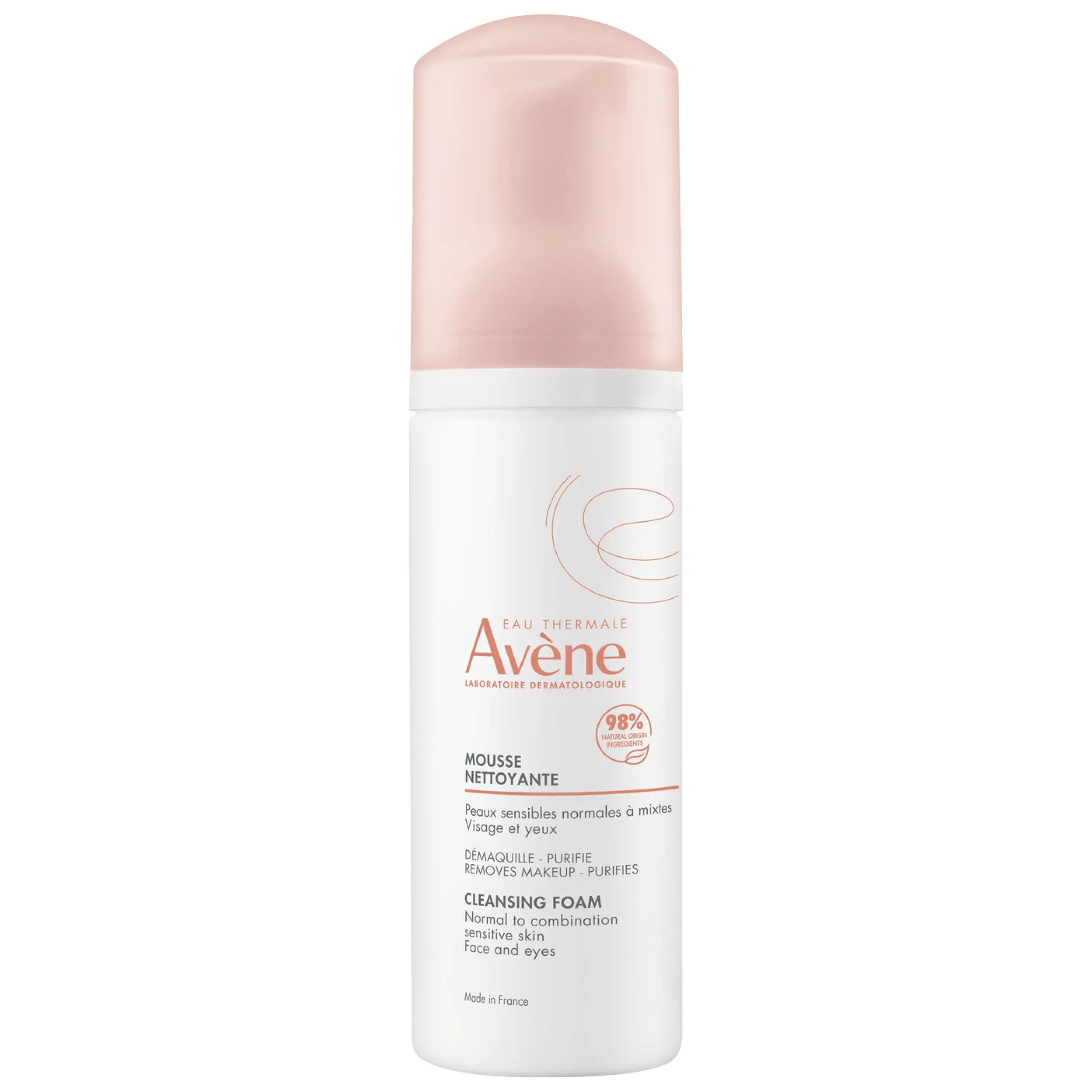 Avene Mousse Nettoyante Cleansing Foam Αφρός Καθαρισμού & Ντεμακιγιάζ Προσώπου 150ml