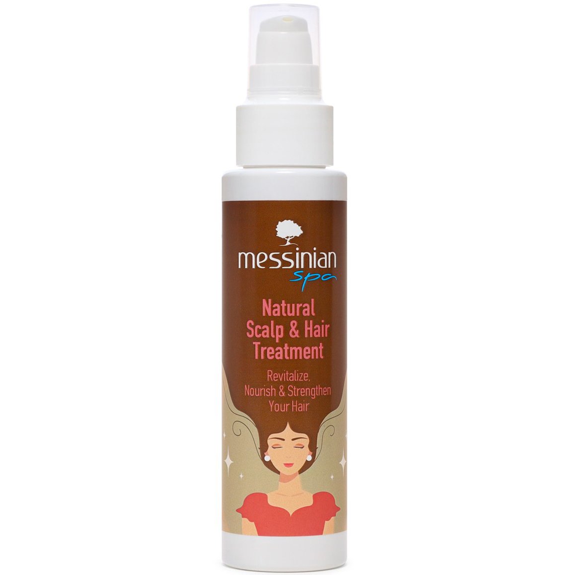 Messinian Spa Natural Scalp & Hair Treatment Φυσική Θεραπεία Αναζωογόνησης, Ενδυνάμωσης & Θρέψης για Τριχωτό & Μαλλιά 100ml