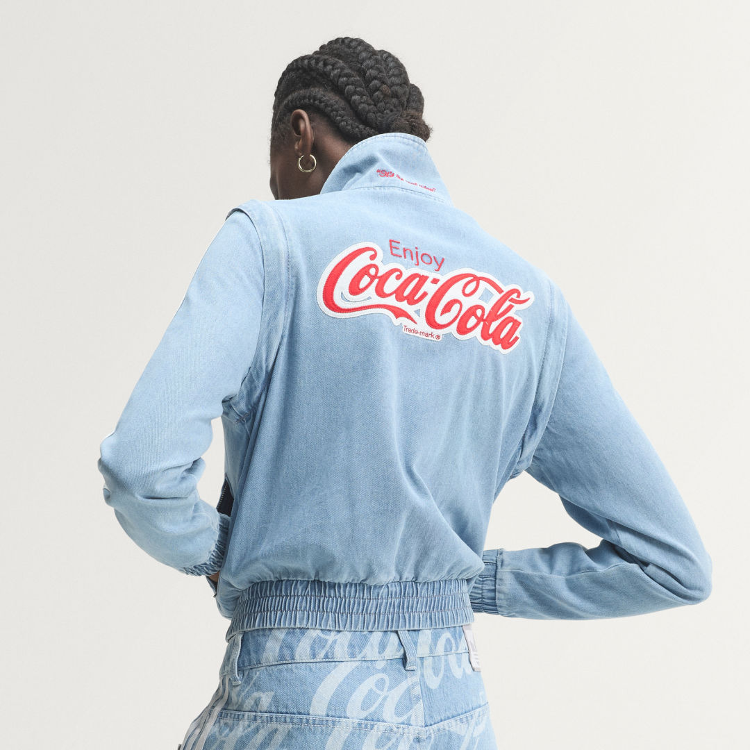 ΖΑΚΕΤΑ DENIM ADIDAS X COCA-COLA FIREBIRD REG