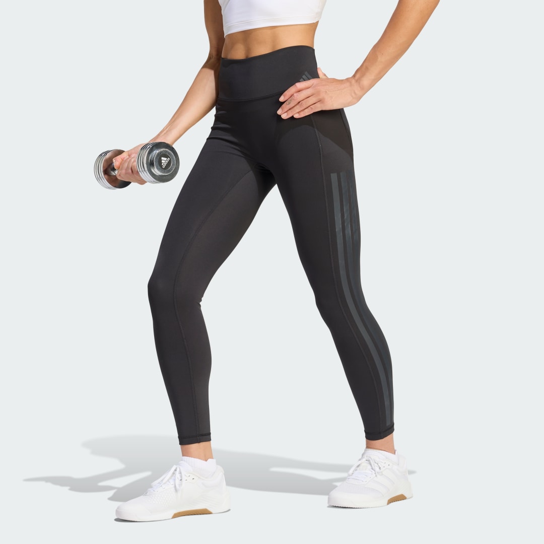Κολάν Optime Workout 3-Stripes 7/8